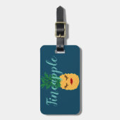 Cute Fineapple Pineapple Bagagelabel (Voorkant verticaal)