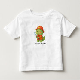 Cute Firefighter Dinosaur – Dino Jobs Kinder Shirts