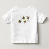 Cute Firefly Bugs Yellow Lightening Bugs Insect Kinder Shirts (Achterkant)