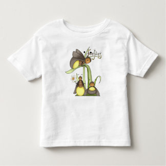 Cute Firefly Bugs Yellow Lightening Bugs Insect Kinder Shirts