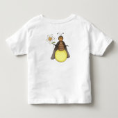 Cute Firefly Bugs Yellow Lightening Bugs Insect Kinder Shirts (Achterkant)
