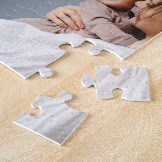 Cute First Moederdag Cadeau | Fotocollage Legpuzzel (Zijkant)