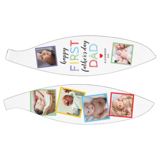 Cute First Vaderdag Photo Basketball Basketbal (Panelen)