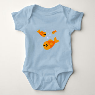 Cute Fish Baby Clothes Romper