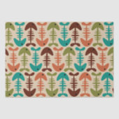 Cute Fish Bone Patroon Tissuepapier (Voorkant)