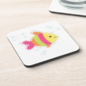 Cute Fish Cartoon Drankjes Onderzetter (Linkerzijde)