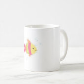 Cute Fish Cartoon Koffiemok (Voorkant rechts)