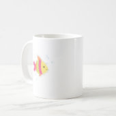 Cute Fish Cartoon Koffiemok (Voorkant links)