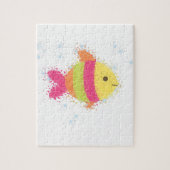 Cute Fish Cartoon Legpuzzel (Verticaal)