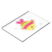Cute Fish Cartoon Notitieboek (Linkerzijde)