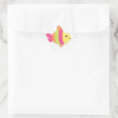 Cute Fish Cartoon Ster Sticker (Tas)