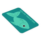 Cute Fish douane magnet Magneet (Rechterzijde)
