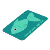 Cute Fish douane magnet Magneet (Linkerzijde)