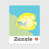 Cute Fish is al vertaald naar het Nederlands als S Sticker (Vel)