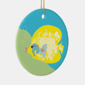 Cute Fish Keramisch Ornament (Rechts)