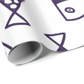 Cute fish. Kids background. Seamless pattern. Can Cadeaupapier (Rol Hoek)