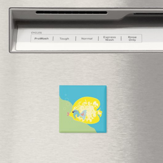 Cute Fish Magneet (Insitu (Vaatwasser))