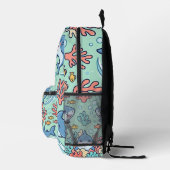 Cute Fish Ocean Rugzak – Pastel Patroon (Rechts)