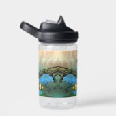 Cute Fish Onderwater Ocean Custom Waterfles (Rechts)