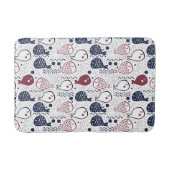 Cute Fish Pattern badmatten (Voorkant)