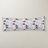 Cute Fish Pattern body kussens (Achterkant)