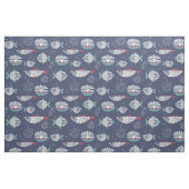 Cute Fish Pattern fabric Stof (Fat Quarter)