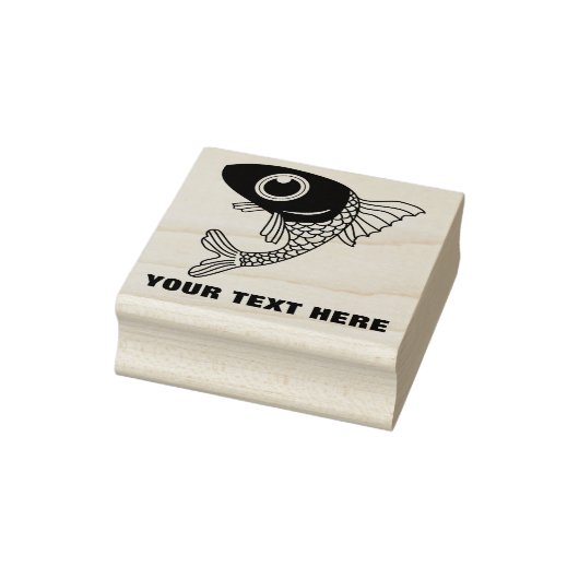 Cute Fish Rubberstempel (Stempel)