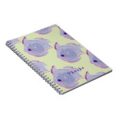 Cute Fish Spiral Photo Notitieboek (Rechterzijde)