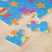 Cute Fish & Starfish Pattern Legpuzzel (Zijkant)