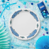 Cute Fish Surround Paper Borden Papieren Bordje (Feest)