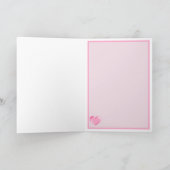 Cute Fish Valentijnskaart Kaart (Binnen)