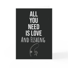 Cute Fishing Cards Little Fisherman Angling Fisher