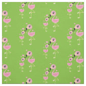 Cute Flamingo Baby Nursery Decor Fabric Stof (Swatch)