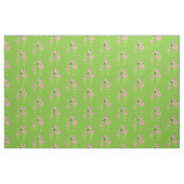 Cute Flamingo Baby Nursery Decor Fabric Stof (Fat Quarter)