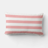Cute Flamingo Birth Announcement Nursery Pillow Kussen (Achterkant)