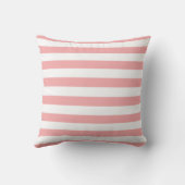 Cute Flamingo Birth Announcement Nursery Pillow Kussen (Achterkant)