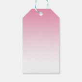 Cute Flamingo Cadeaulabel (Achterkant)
