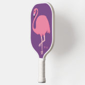 Cute Flamingo custom monogram Pickleball Paddle (Links)