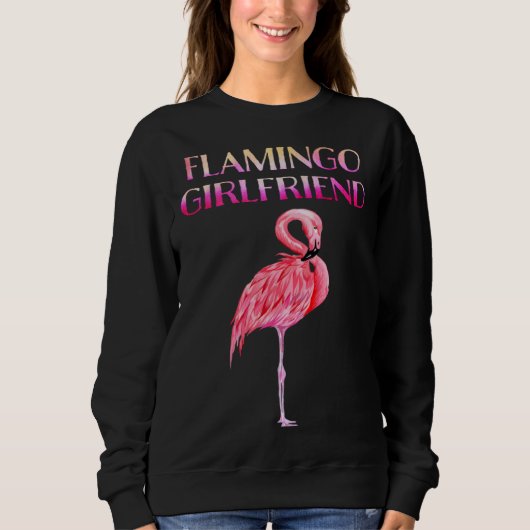 Cute Flamingo Girlfriend Awesome  Luxury  for men  Trui (Voorkant)