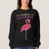 Cute Flamingo Grammy Awesome Christmas Trui (Voorkant)
