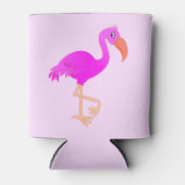 Cute Flamingo - Happy Blikjeskoeler (Voorkant)