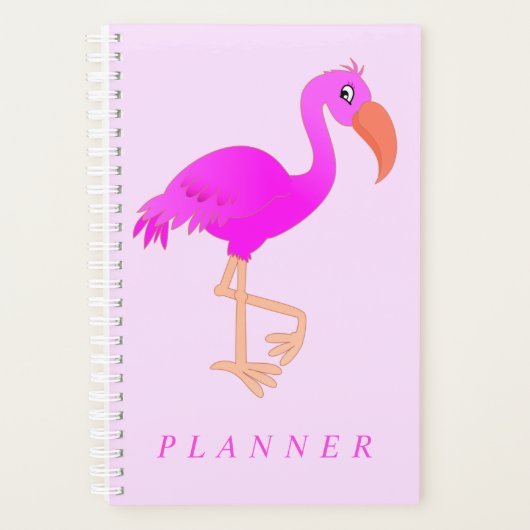 Cute Flamingo - Happy Planner (Voorkant)