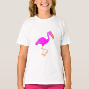 Cute Flamingo - Happy T-shirt