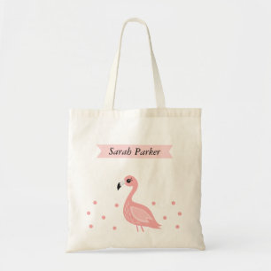 Cute Flamingo Kinder Canvas tas