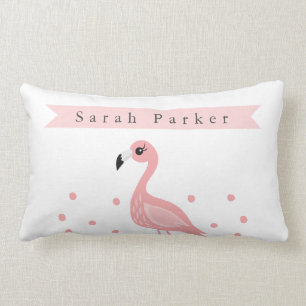 Cute Flamingo Kinder/Nursery Pillow Kussen