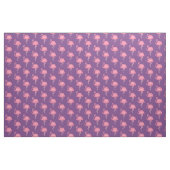 Cute Flamingo optionele aangepaste monogram fabric Stof (Yard (91,4 cm))