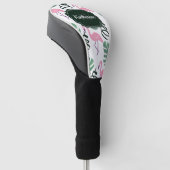 Cute Flamingo patroon Golfheadcover (Schuin)