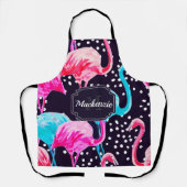 Cute Flamingo patroon Schort (Voorkant)
