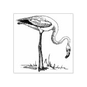 Cute Flamingo Rubberstempel (Afrduk)