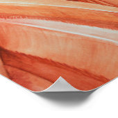 Cute Flamingo Tekening Poster (Hoek)